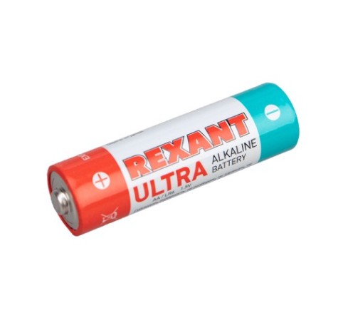 Батарейка REXANT 30-1025 алкалиновая ультра AA/LR6, 1,5B, 2 шт