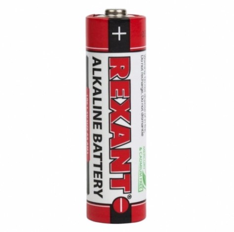 Батарейка REXANT 30-1050 алкалиновая AA/LR6, 1,5B, 2 шт