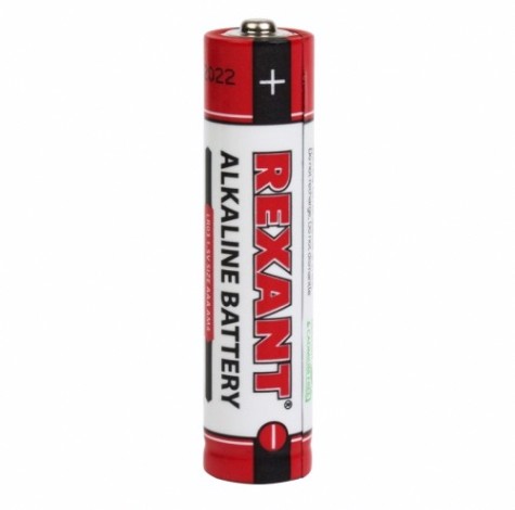 Батарейка REXANT 30-1052 алкалиновая AAA/LR03, 1,5B, 2 шт