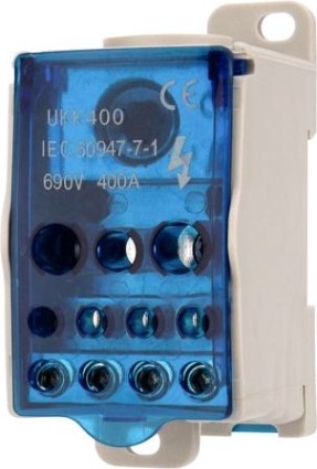 Блок распределительный REXANT РБД-400А на DIN-рейку [11-2004]