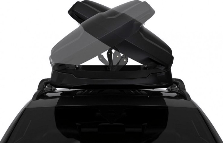 Бокс THULE 613 201 vector m, 212x88x33.5 см, черный металлик, 310 л [613201]