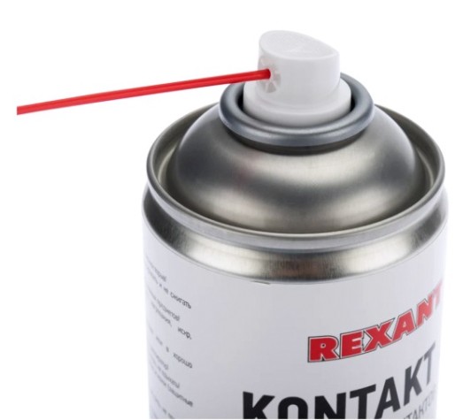 Cмазка контактов REXANT KONTAKT 61, 520мл (400мл), аэрозоль [85-0007]