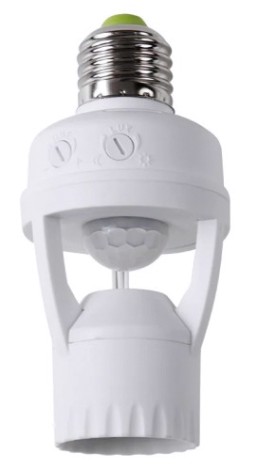 Датчик движения в патрон REXANT 11-9203 Е27 ДДП 01, 360°, 60Вт, 3-2000Лк, 6м Датчик движения в патрон REXANT 11-9203 Е27 ДДП 01, 360°, 60Вт, 3-2000Лк, 6м