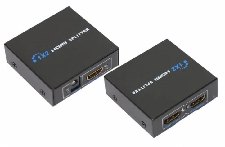 Делитель гнездо REXANT 17-6901 HDMI на 2 гнезда HDMI, металл