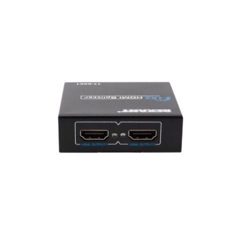 Делитель гнездо REXANT 17-6901 HDMI на 2 гнезда HDMI, металл Делитель гнездо REXANT 17-6901 HDMI на 2 гнезда HDMI, металл