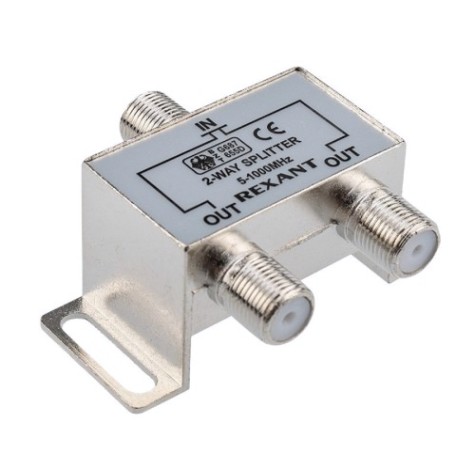 Делитель REXANT 05-6001 ТВх2 под F-разъем, 5-1000МГц