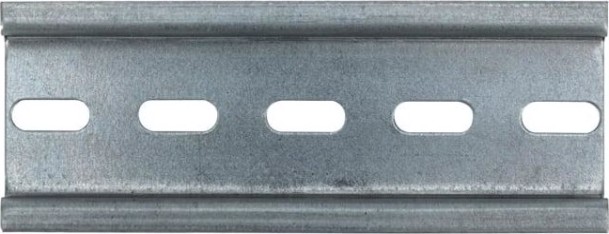 DIN-рейка REXANT 100см перфорированная оцинкованная (20 штук) [12-8100]