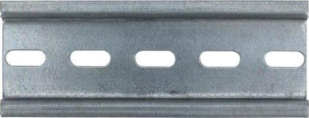 DIN-рейка REXANT 140см перфорированная оцинкованная (20 штук) [12-8140]