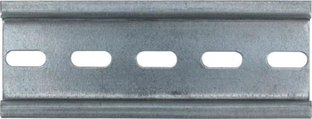 DIN-рейка REXANT 200см перфорированная оцинкованная (10 штук) [12-8200]
