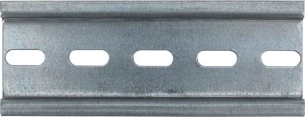 DIN-рейка REXANT 22,5см перфорированная оцинкованная [12-8022]