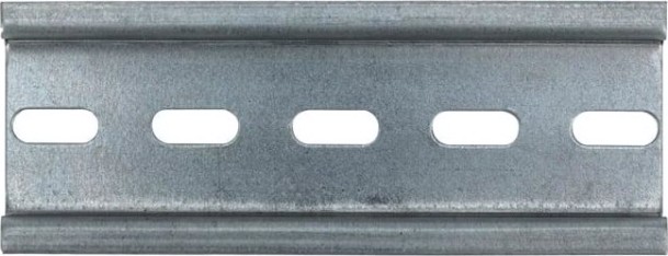 DIN-рейка REXANT 25см перфорированная оцинкованная [12-8025]