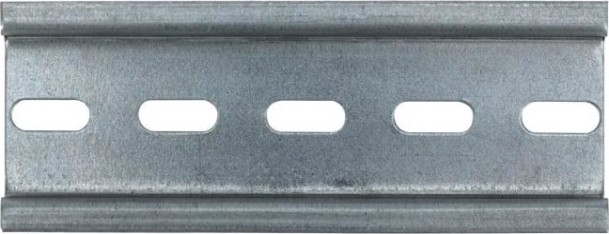 DIN-рейка REXANT 30см перфорированная оцинкованная [12-8030]