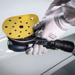 Диск на велюровой основе 3M 50 445 Круг 255P+ Hookit™ абразивный, золотой, 15 отвер, [7000034324]