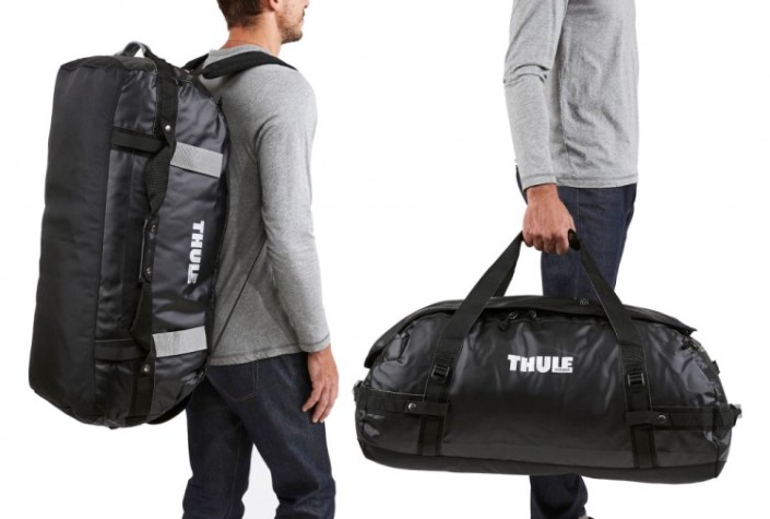 Дорожный чехол THULE 3 204 415 спортивная chasm duffel, 70l, black [3204415]
