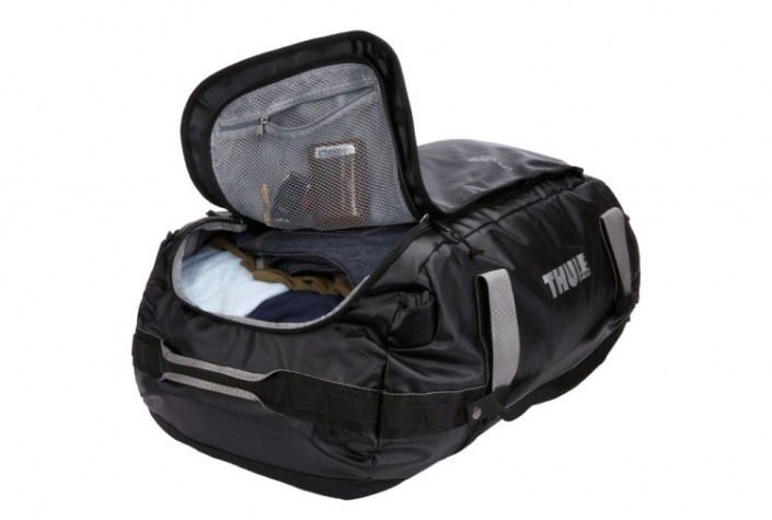 Дорожный чехол THULE 3 204 417 спортивная chasm duffel, 90l, black [3204417]
