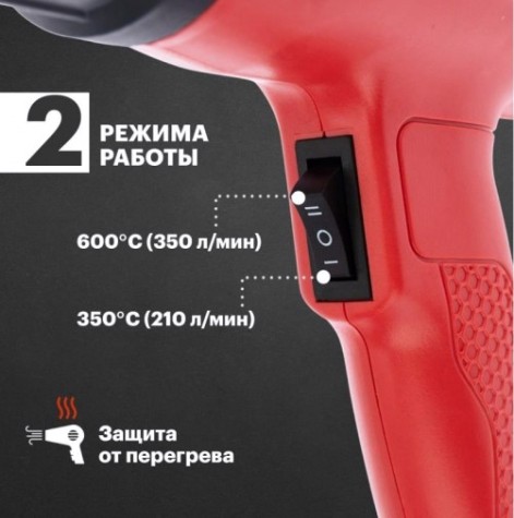 Фен строительный REXANT COMPACT [12-0051]