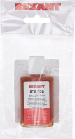 Флюс для пайки REXANT ПР3625-1 лти-120, 30 мл [09-3625-1]
