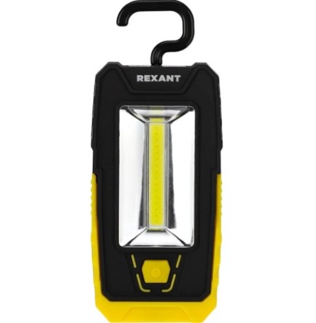 Фонарь REXANT 75-7841 автомобильный NEW AGE, двухрежимный, с крюком Фонарь REXANT 75-7841 автомобильный NEW AGE, двухрежимный, с крюком