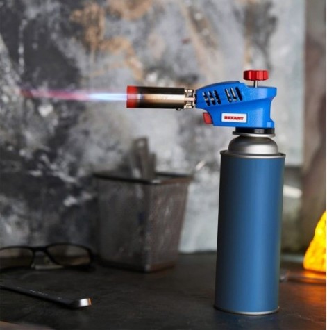 Газовая горелка REXANT GT-20 с пьезоподжигом [12-0020]