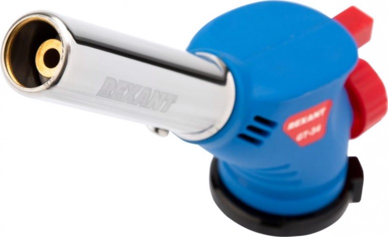 Газовая горелка REXANT GT-34 360° с пьезоподжигом [12-0034]