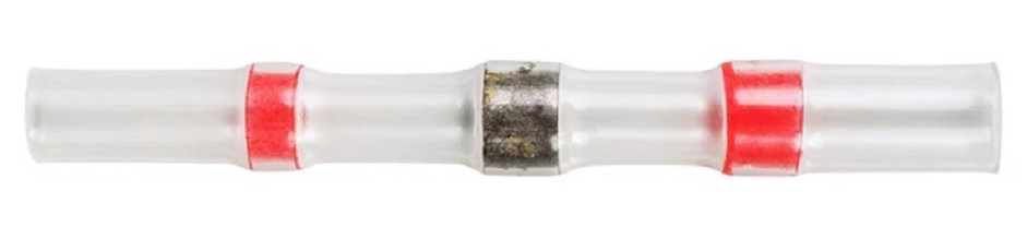 Гильза кабельная REXANT 08-0752 (уп.10 штук) изолированная ПК-т 1.5 под пайку L-40 мм, красная [08-0752]