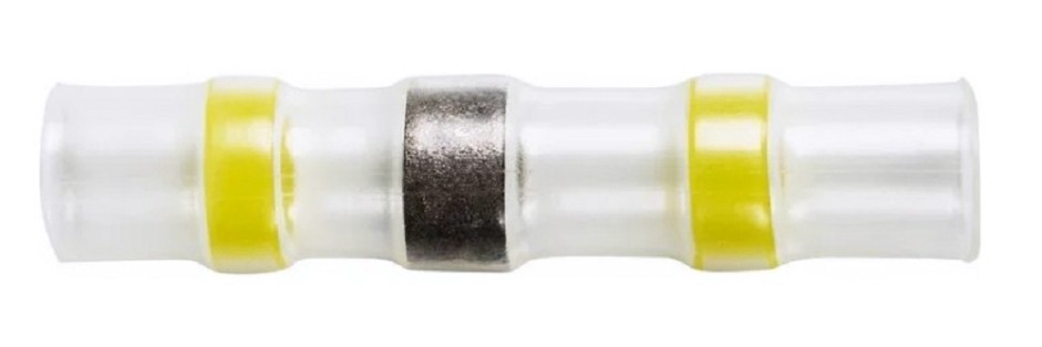 Гильза кабельная REXANT 08-0754 (уп.10 штук) изолированная ПК-т 6.0 под пайку L-40 мм, желтая [08-0754]