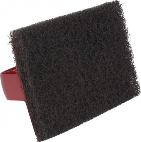 Губка для гриля с держателем 3M Scotch-Brite 9537 черная [7100082545]