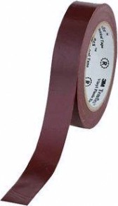 Изолента ПВХ 3M Temflex™ 1300 15 мм x 10 м, коричневая [7100081326]