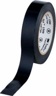 Изолента ПВХ 3M Temflex™ 1300 19 мм x 20 м, черная [7100080340]