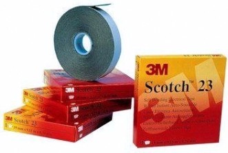 Изолента самослипающаяся резиновая 3M Scotch® 23 19 мм х 9,1 м [7000007286]