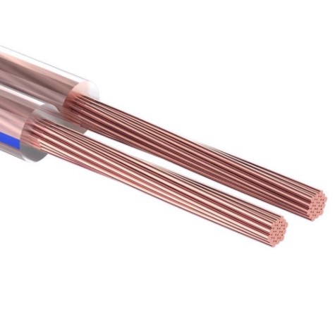 Кабель акустический REXANT 01-6102-3 ШВПМ 2х0,35мм², красно-черный, 100м