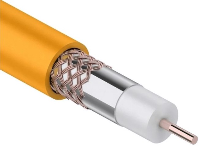 Кабель REXANT RG-6U нг(A)-HF, (75 Oм) Cu/Al/Cu (1,0/Al/48х0,12мм) 64%, [01-2654]