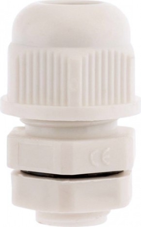 Кабельный ввод REXANT MG-12, 07-8112-2 7,6-4,6мм белый, 2 шт [07-8112-2]