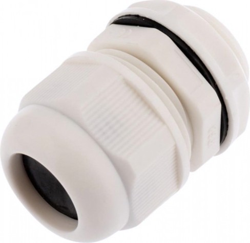 Кабельный ввод REXANT MG-25, 07-8125-2 18-13мм белый, 2 шт [07-8125-2]