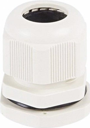 Кабельный ввод REXANT PG-16, 07-8016 (уп 100 шт) 10-14 мм серый [07-8016]