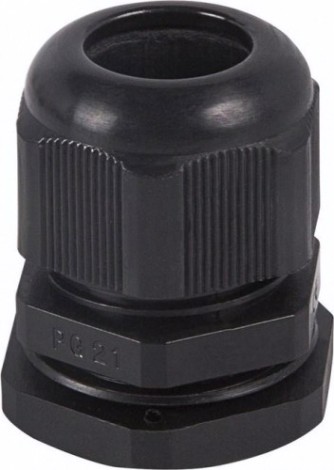 Кабельный ввод REXANT PG-29, 07-8029-1 18-25 мм черный (уп. 50 штук) [07-8029-1]
