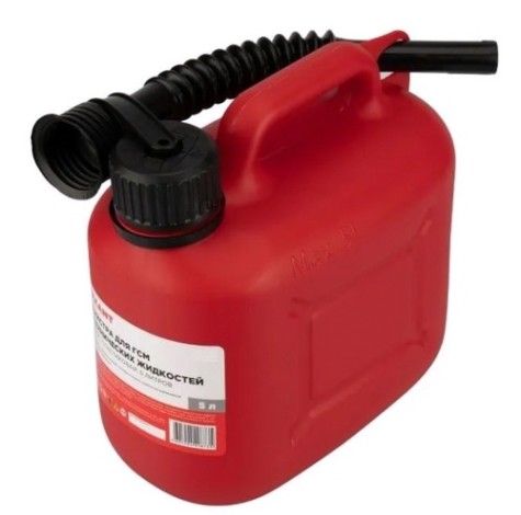 Канистра для ГСМ и технических жидкостей REXANT 80-0201 Classic, 5л
