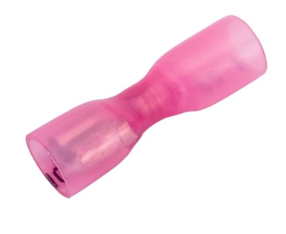 Клемма плоская REXANT 08-0614 (уп 100 шт) изолированная РПи-м-т 1.5-(6.3)/РпИм-т 1,25-7-0,8 [08-0614]
