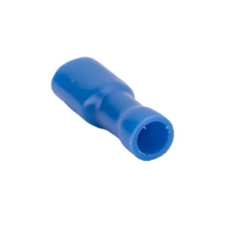 Клемма плоская REXANT 08-0631 (уп 100 шт) изолированная РППи-м 2.5-(4.8)/РпИмп 2-5-0,8 [08-0631]