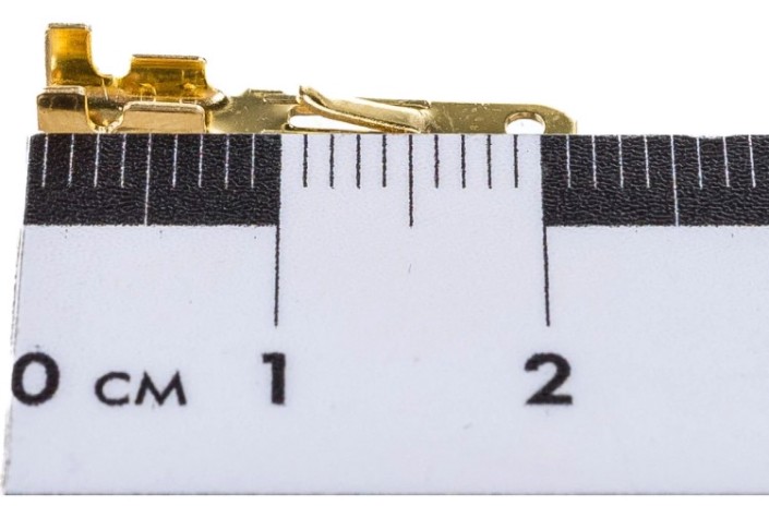 Клемма плоская REXANT 08-0909 (уп 100 шт) штекер 2.8 мм 0.75-1.5 мм² (РП-п 1.5-(2.8)) [08-0909]