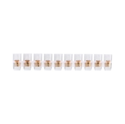 Клемма REXANT 07-5706 (уп.10 штук)(10х1) концевой зажим винтовой изолированный КЗВИ 1,5 мм² [07-5706]