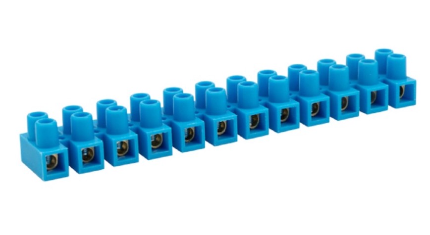 Клеммная колодка REXANT 07-5014-4 винтовая КВ-14 6-14, ток 20А, синяя, 10шт/уп Клеммная колодка REXANT 07-5014-4 винтовая КВ-14 6-14, ток 20А, синяя, 10шт/уп