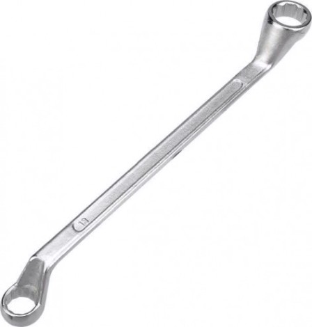 Ключ накидной REXANT 12-5866-2 коленчатый 30х32 мм, хром