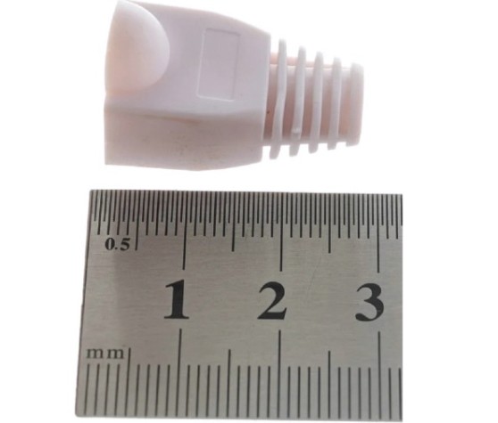 Колпачок изолирующий REXANT 05-1201 (уп 100 шт) для разъемов RJ-45, белый [05-1201]