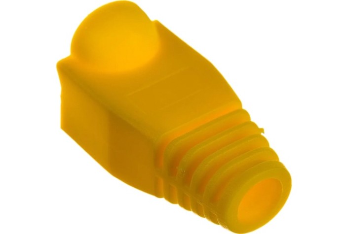 Колпачок изолирующий REXANT 05-1203 (уп 100 шт) для разъемов RJ-45, желтый [05-1203]