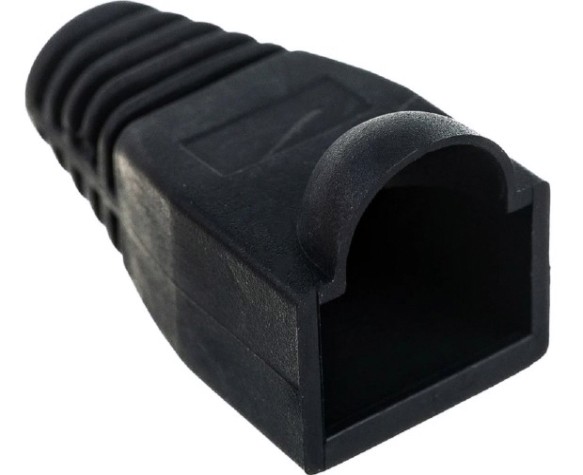 Колпачок изолирующий REXANT 05-1210 (уп 100 шт) для разъемов RJ-45, черный [05-1210]