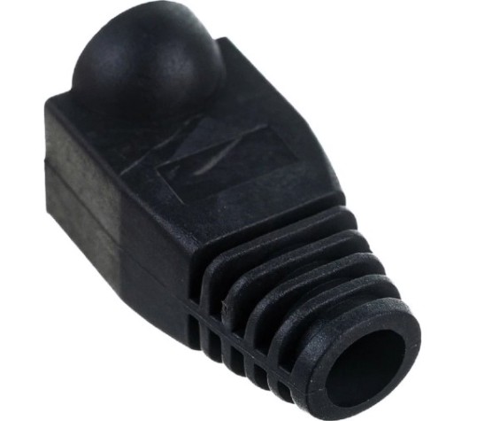Колпачок изолирующий REXANT 05-1210 (уп 100 шт) для разъемов RJ-45, черный [05-1210]