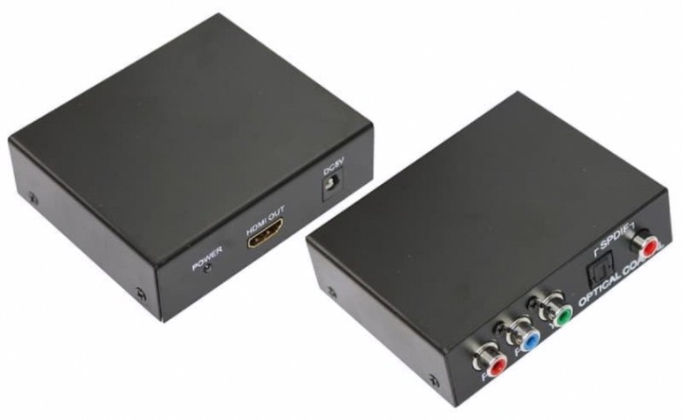 Конвертер REXANT 17-6904 YPbPr + SPDIF / Toslink на HDMI, металл