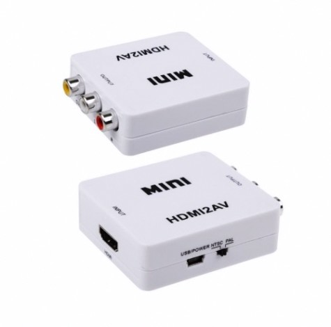 Конвертер REXANT 17-6931 HDMI на 3 RCA, пластик, белый