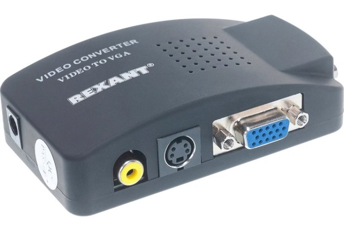 Конвертер REXANT 17-6932 BNC/RCA + S-video на VGA